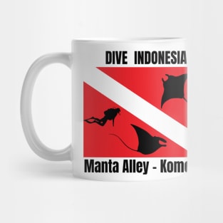 Manta Alley - Komodo National Park - Dive Indonesia Mug